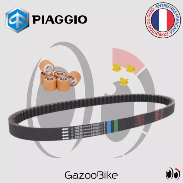 Kit Révision Courroie pour PIAGGIO X10 125 de 2012 à 2015 galets courroie