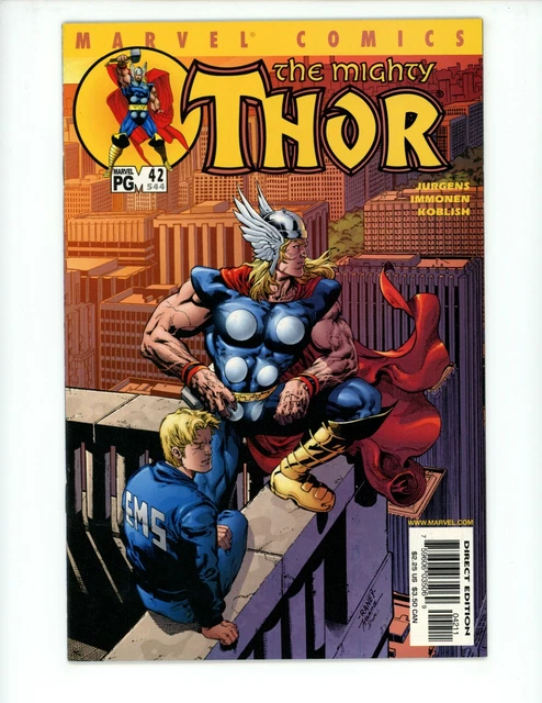 Thor #42 #544 2001 NM- 2nd Series Marvel Comics Dan Jurgens Comic Book