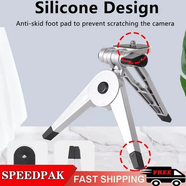 Trípode de fotografía plegable soporte de montaje de mesa R0 videocámara para cámara Z0Y5