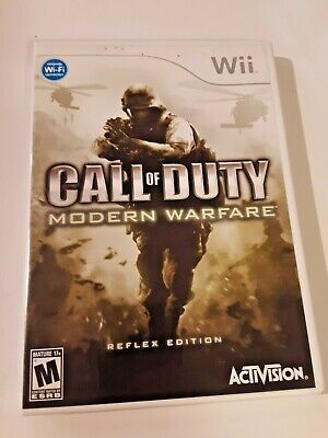 Call of Duty: Modern Warfare Reflex Edition - Nintendo Wii Game - Complete