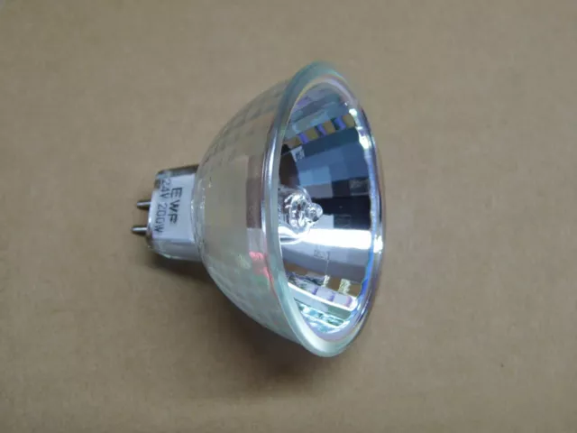 Lot x2: 131222  EWF 24v 220w 8.33A GX5.3 MR16D Incandescent Halogen Projector