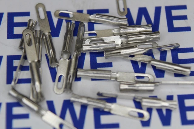 Verzinnte Lötösen 1,3 Mm – 1000 Stück, Polzahl 1, Aus Messing & Versilbert, Für Elektronik & Löstarbeiten