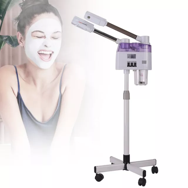 Vapozon vaporizador de ozono aparato de vapor caliente + estudio de cosmética fría sauna facial