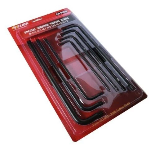 PB SWISS TOOLS - Set Di Chiavi Maschio Piegate Per Viti Torx Esecuzione Cromata Numero Di Giraviti 10 1024x1024 - Foto 3