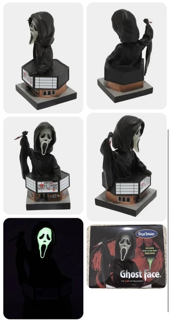 ROYAL BOBBLES SCREAM 6 GHOST FACE GITD EXCLUSIVE +Stu & Billy Autograph Card Lot 2