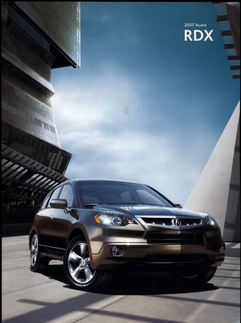 2007 Acura RDX sales brochure