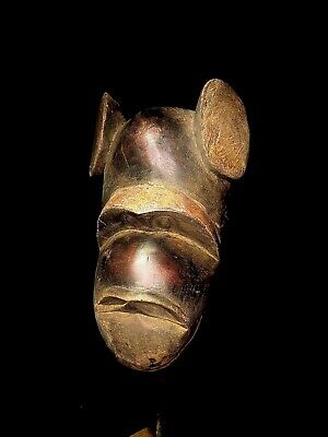 Hand Carved Tribal Mask African mask Vintage African A Guro monkey mask - 1955