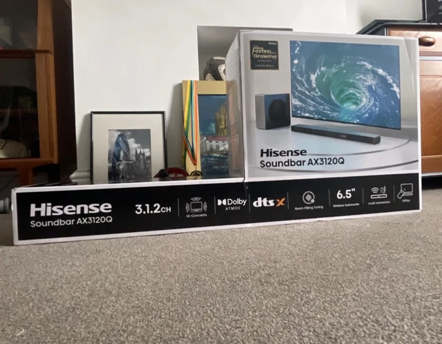 HISENSE AX3120Q AX Series 3.1.2 Channel Soundbar with Wireless