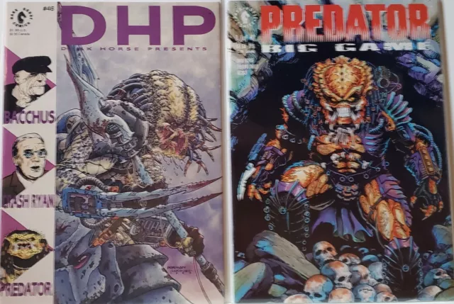 Predator Big Game #1 & DHP #46 Predator - Dark Horse Comics LOT OF 2