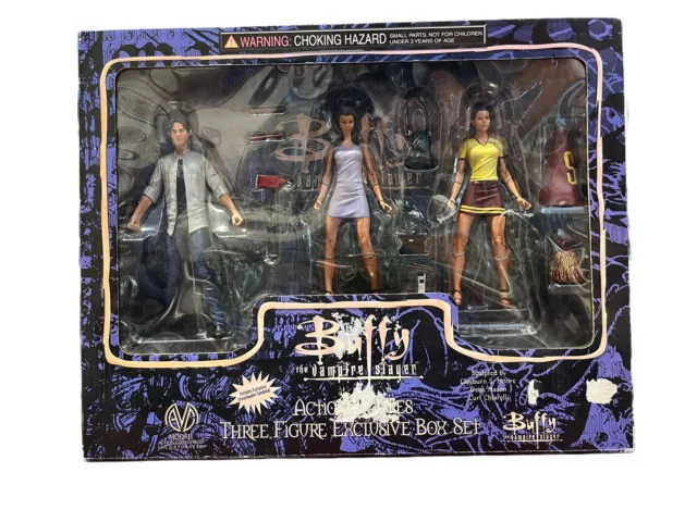 Vintage Buffy The Vampire Slayer Three Action Figure Exclusive Box Set