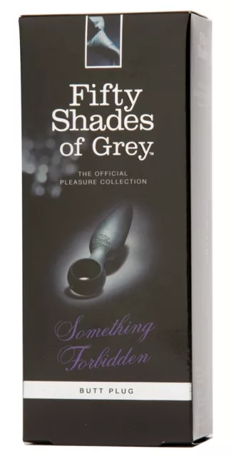 Fifty Shades of Grey - Something Forbidden Silicone Butt Plug Anale con Anello 2