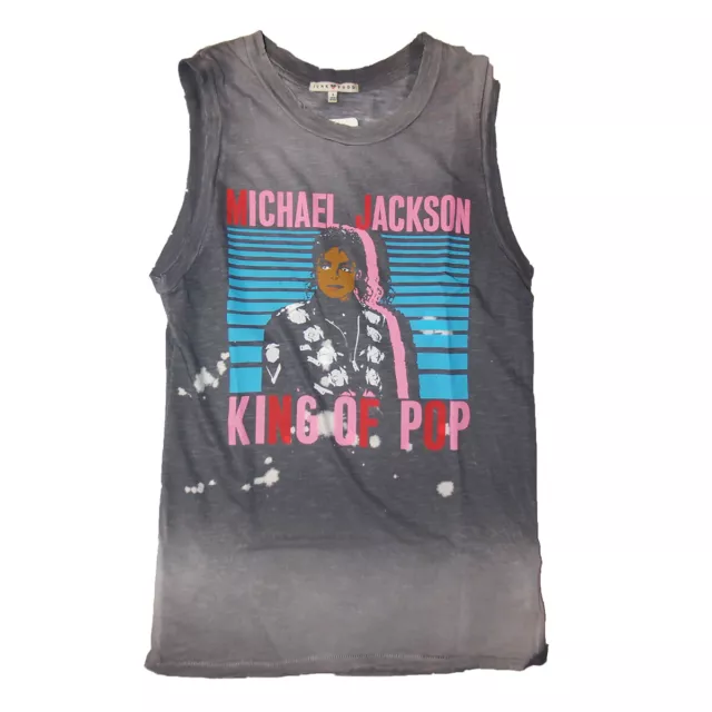 Michael Jackson King of Pop Tank by Junk Food Clothing