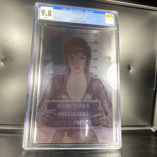 Nycc 2022 Krs Comics: Catwoman #47 Cgc 9.8 Sanders New York Foil Exclusive 🔥