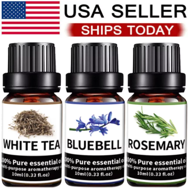 10 mL Essential Oils - 100% Pure and Natural - Therapeutic Grade - Free Shipping