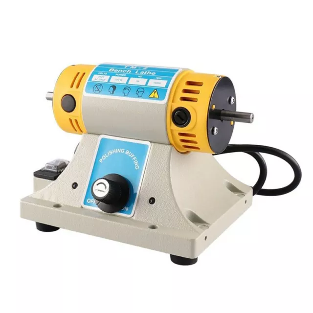 350W 110/220V TM-2 Jewelry Rock Polishing Buffer Machine Bench Lathe Polisher