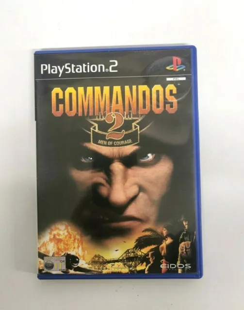 Commandos 2 Men of Courage Sony PlayStation 2 PS2 FREE POSTAGE