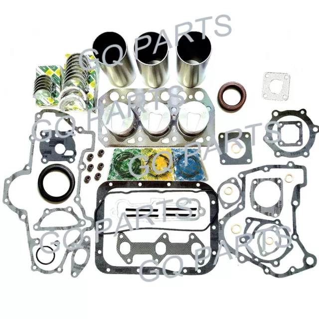 D950 Overhaul Rebuild Kit For Kubota Engine B1550HST B6200D B6200E Tractor Parts