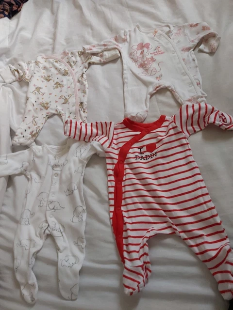 Baby Girls Newborn/first size/tiny baby Huge Clothes Bundle 50 Items inc NEXT #2 4