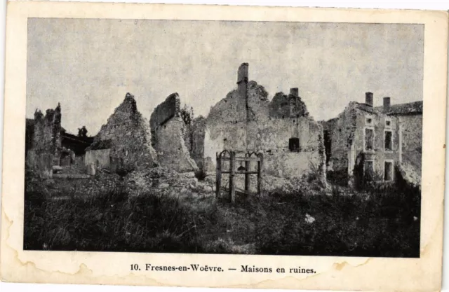 CPA Fresnes in Woevre - Ruined Houses (232362)