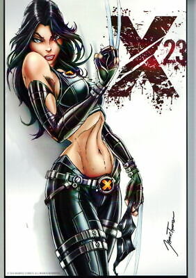 X-23 Art Print HAND SIGNED by Jamie Tyndall w COA X-Men