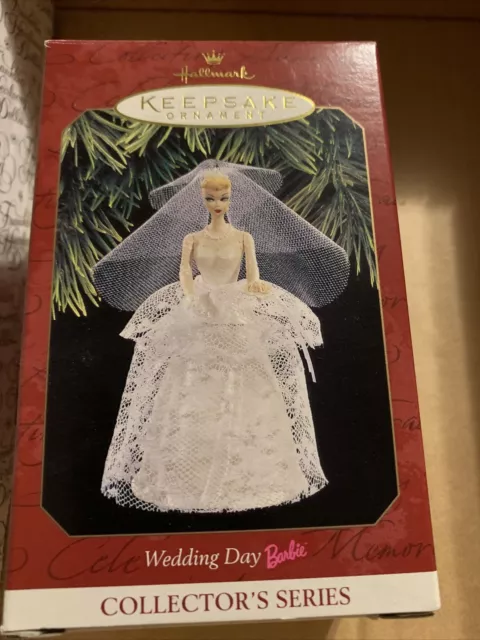 Barbie Wedding Day #4 Collector’s Series Hallmark Keepsake Ornament 1997 Bride