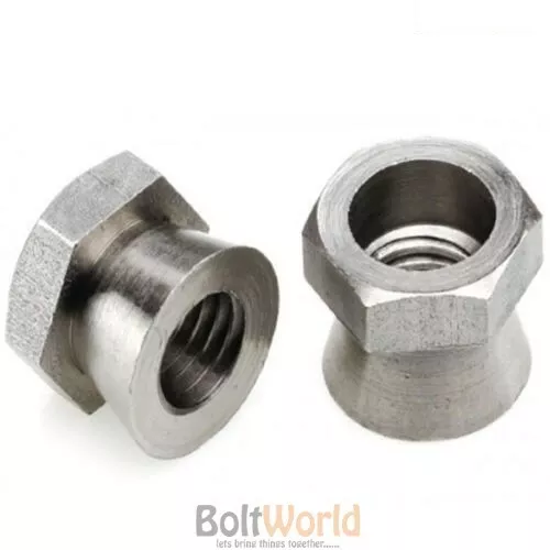 M6 M8 M10 M12 M16 Tamper Proof Security Shear Nuts Standard Metric Thread Zinc