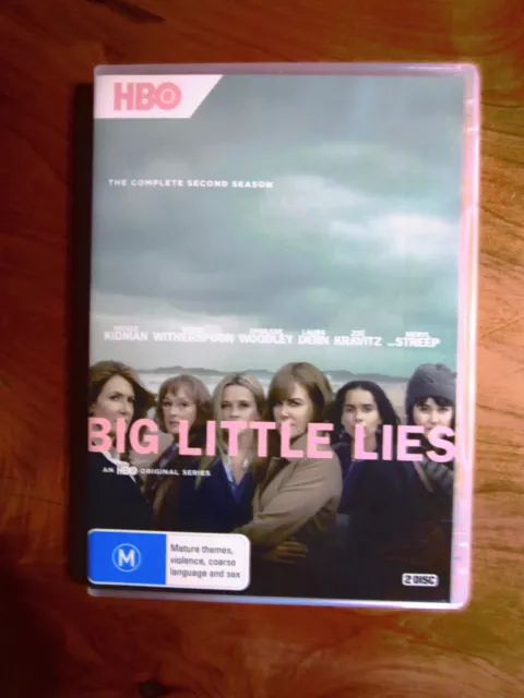 BIG LITTLE LIES: Season 1 DVD HBO Television Drama Series Nicole Kidman  $7.95 - PicClick AU