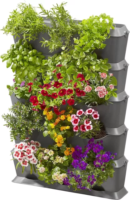 GARDENA Natureup! Kit de base vertical avec arrosage mur végétal 15 pantes