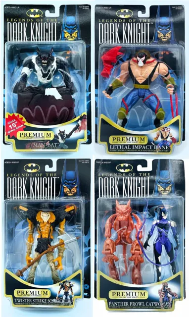 4 Batman Villains Lot * LEGENDS OF THE DARK KNIGHT Action Figures FREE SHIPPING!