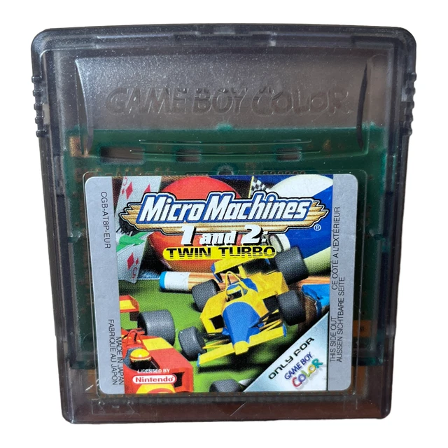 MICRO MACHINES 1 and 2: Twin Turbo for Nintendo Game Boy Color/Colour ...