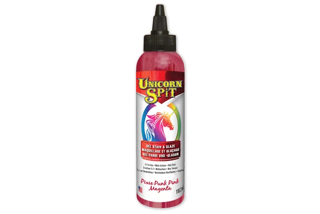 Botella Unicorn Spit Pixie Punk rosa 118,2 ml