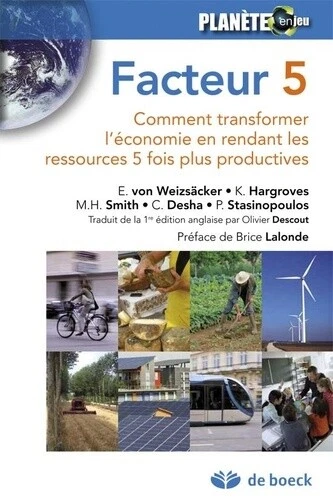 Facteur 5: Comment transformer l'économie en rendant les ressources 5 fois plus