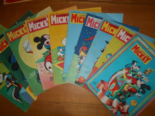 Lot De 25 Numéros Du Journal De Mickey De 1975 - Bon État - BD Franco-Belge