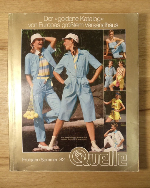 QUELLE KATALOG VERSANDHAUSKATALOG 80er Jahre Frühjahr/Sommer 1982 EUR 58,00 PicClick DE