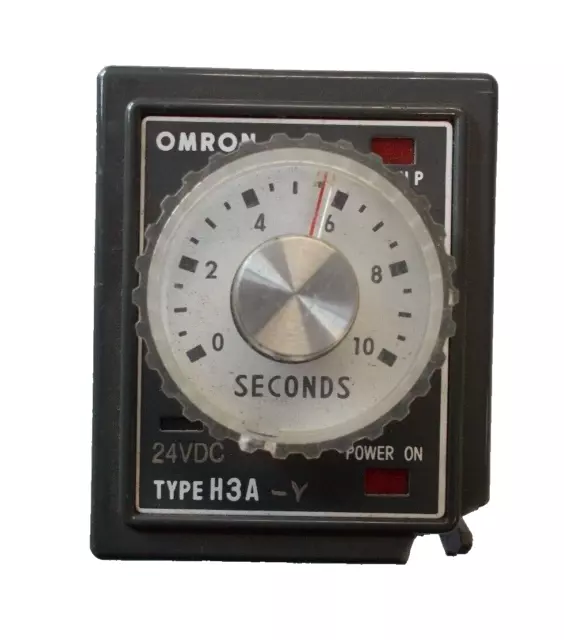 Omron H3A-Y timer 24V DC range 0 - 10 SEC (600235) 3