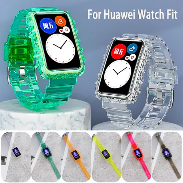 Für Huawei Watch Fit Smart Watch Ersatzband Armband Sport Fitness Atmungsaktiv 5