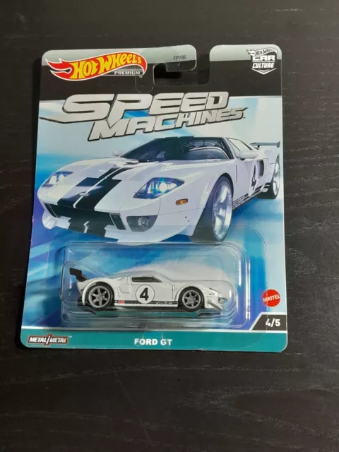 Hot Wheels 2023 Car Culture Series Speed Machines Ford GT