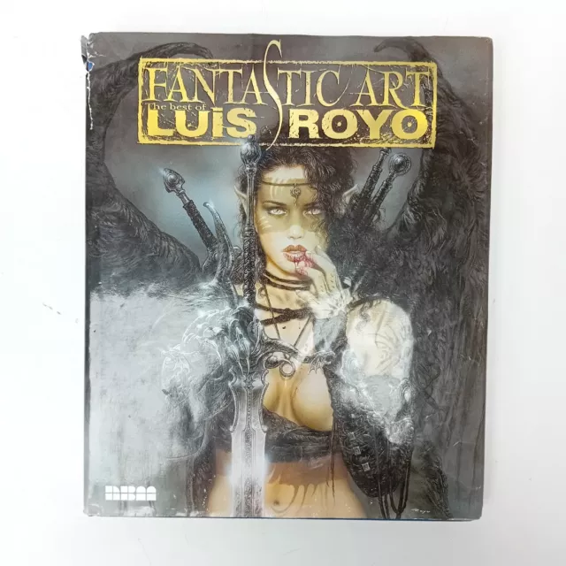 Fantastic Art The Best of Luis Royo Hardback Book +Dust Cover Reading -FPL -CP