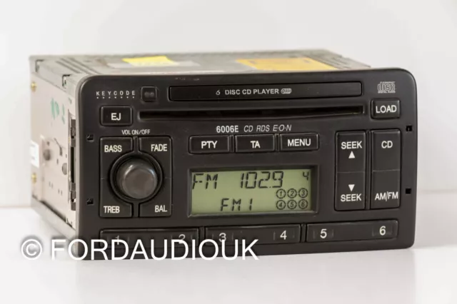 Ford 6006E 6 Cd Player Radio. Could Replace 6000 1 Cd Player. Trade-In Available