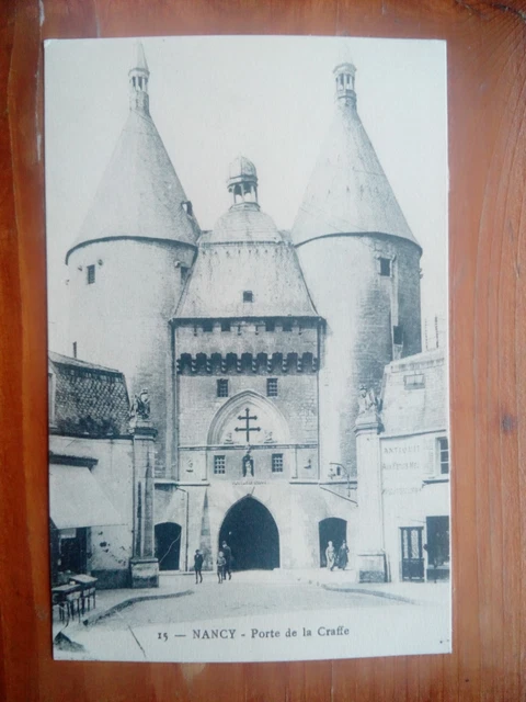 Cpa 54 NANCY porte de la CRAFFE animée