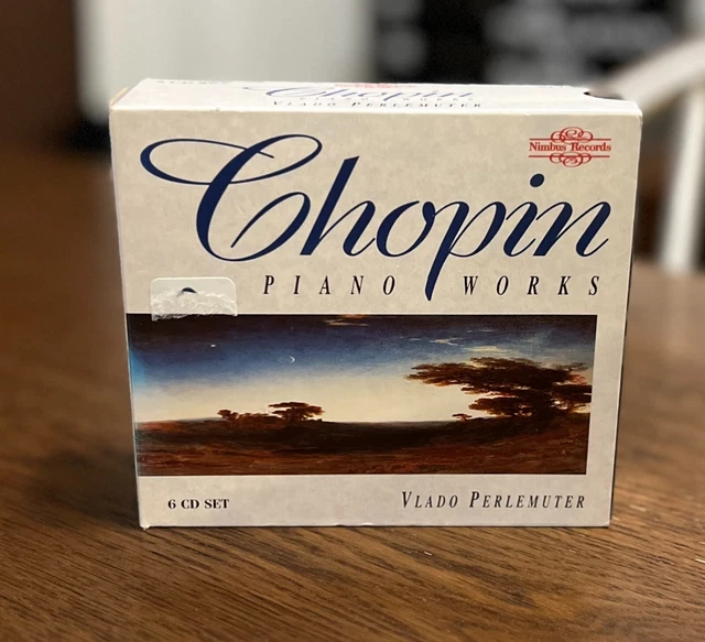 CHOPIN PIANO WORKS, Vlado Perlemuter [Nimbus 6 CD Box Set] $27.62