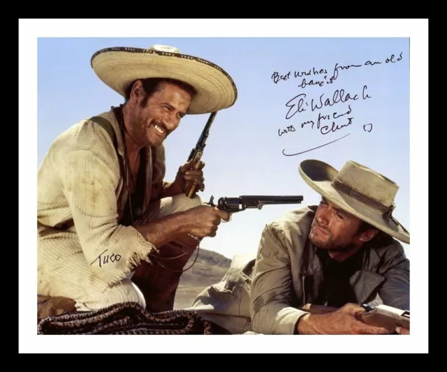 Eli Wallach - The Good, the Bad and the Ugly Autographed Signed & Framed Photo