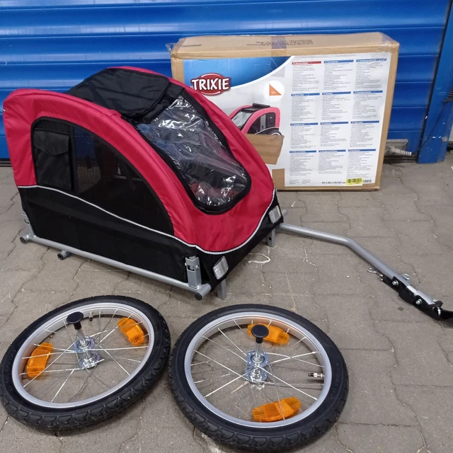 Remolque de bicicleta Trixie 12814, 63 × 68 × 75 cm