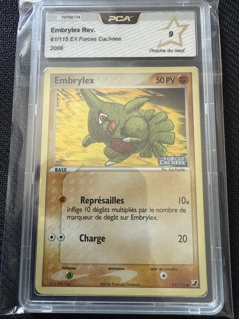 CORNEBRE REVERSE - POKÉMON 30/113 EX FORCES CACHÉES FR
