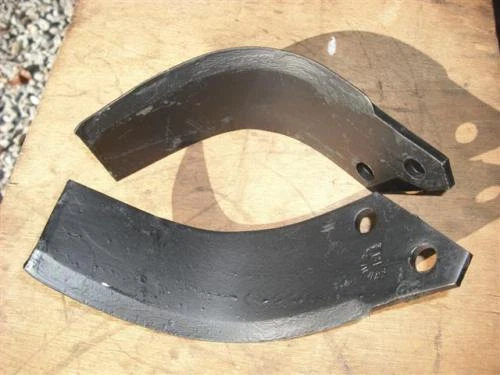 Befco  Howard  Landpride Tiller Blades. C-Shaped.  Made In Italy  T-40  Rta-1550