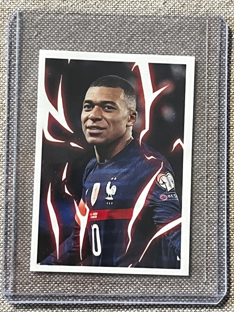 Panini Qatar World Cup Extra Sticker 2022 Legend Kylian Mbappe Base Burgund