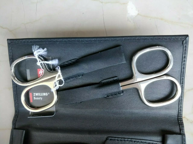 Zwilling Kinder Maniküre-Set 3-teilig – In Maus-Etui Aus Ziegenleder