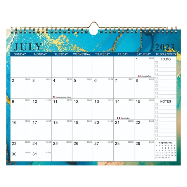 CALENDAR 20232024 Wall Calendar 20232024 from July 2023 December