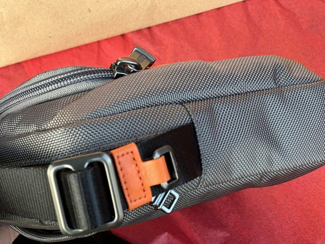 TUMI Alpha Ballistic Nylon Small Crossbody Bag EDC Grey Authentic ‼️ 8