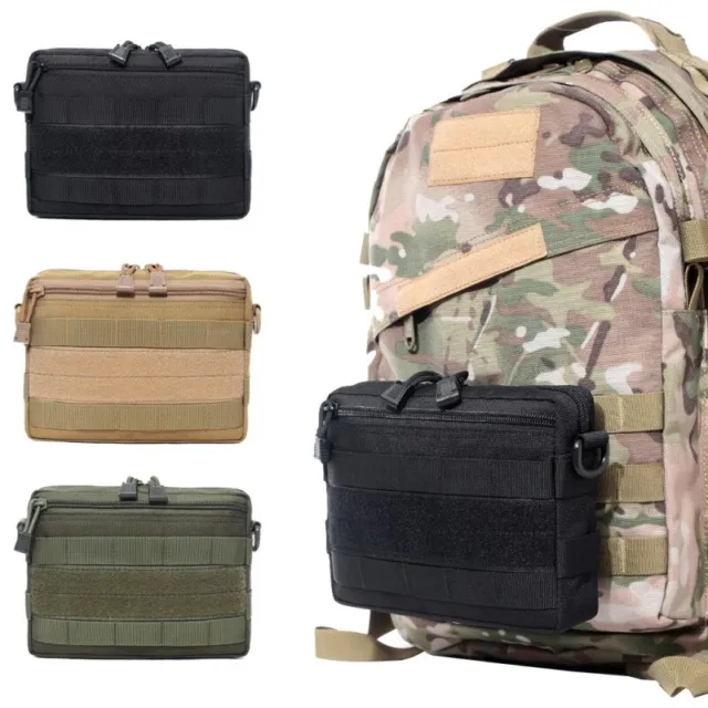 Tactical-Militarys Fanny Pouch Belt Hip Molle Waist Bag Cell Phone Case Holder